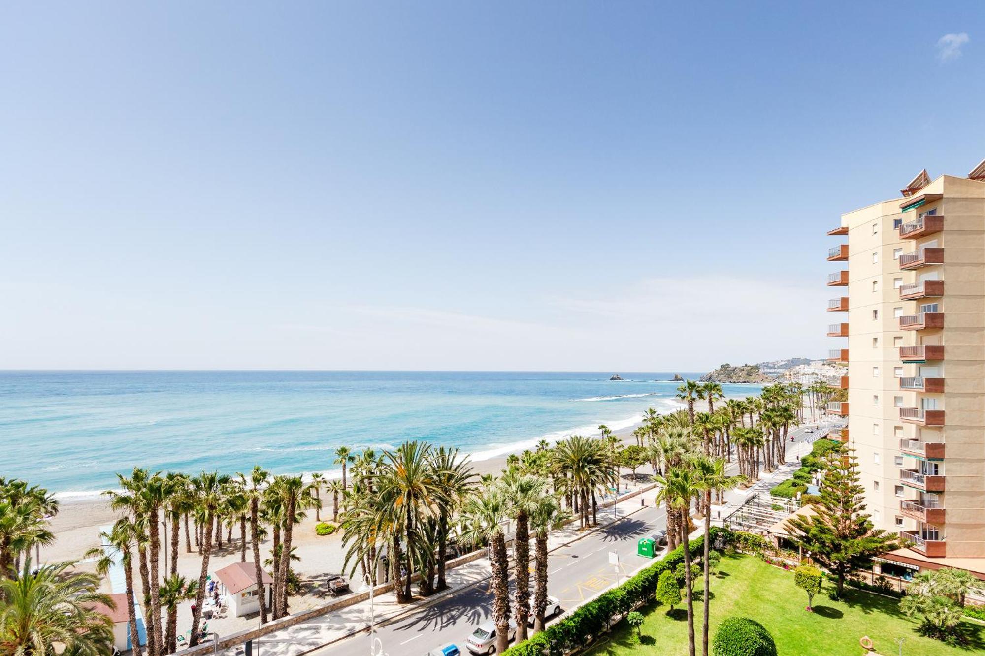 Magnificas Vistas Al Mar Apartment Almunecar Bagian luar foto
